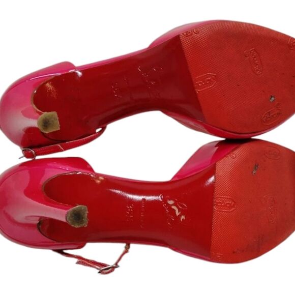 Christian Louboutin Claudia D'Orsay Pumps Patent Leather - Picture 12 of 13